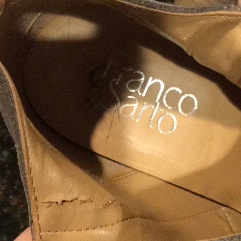 Franco sarto booties cowgirl boho festival Sunday brunch holiday party - Picture 4 of 8